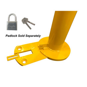 Vendita calda 90mm Slider montaggio superficiale rimovibile lucchetto traffico dissuasore migliori barriera di traffico Australia per la vendita - Product Image 5