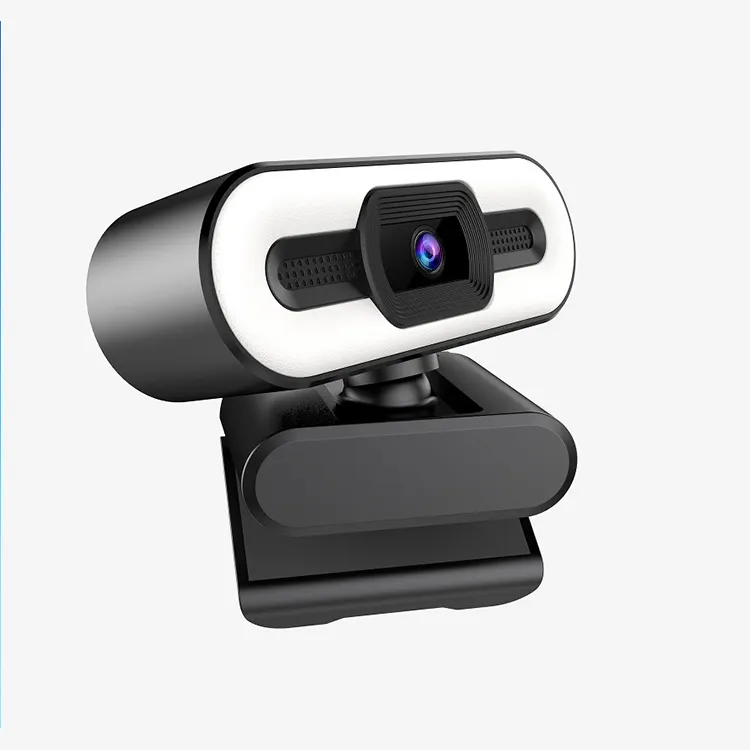 Web Camera Kinscoter Driver Libero 2k Regolabile Anello di Luce Led Webcam Per La Chat Camere