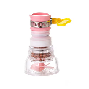 360 °   Filtre de robinet de cuisine de quatrième génération en pierre Maifan, pommeau de douche anti-éclaboussures, rallonge de robinet télescopique rotative - Product Image 2