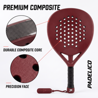 Raquette de padel ronde en fibre de carbone, design de haute qualité, impression de logo personnalisée, fabricant professionnel, prix d'usine