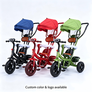 Nuovo Modello <span class=keywords><strong>Bici</strong></span> Senza Pedali 4-in-1 di Alta Qualità per Bambini, Forcella in Lega di Alluminio, Telaio in Acciaio a 3 Ruote, Monovelocità, <span class=keywords><strong>Cestino</strong></span> in Plastica - Product Image 3
