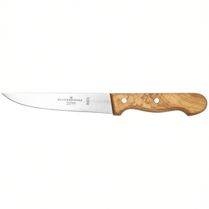 Cuchillo de carnicero Schwerkrone de 12 cm con mango de madera de olivo para deshuesar - Product Image 2