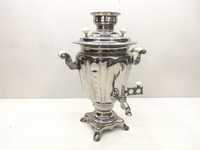 Samovar électrique Vintage en métal 3L traditionnel avec Six tasses à thé cuisine de travail théière ustensiles de cuisine