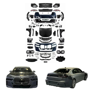 Nouveau kit carrosserie OUER F02 2009-2015 pour Série 7, pare-chocs avant et arrière, feux antibrouillard à fixation par boulons - Product Image 1