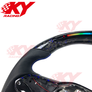 Accesorios para Auto VW MK8 GTI 2020-2025 Golf 8 MK7 MK6 MK5 Polo Passat, Volante Deportivo de Fibra de Carbono con LED Personalizado y RPM - Product Image 2