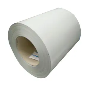 white color code prepainted galvanized steel coil 0.4mm ppgl in steel coils color coated steel