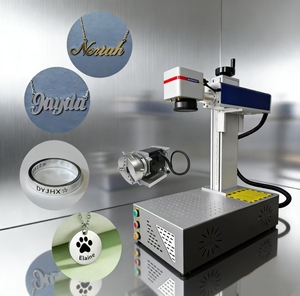 Compact Fiber Laser Marking <b>Machine</b> 20W 30W 50W for Jewelry Store Ring Bracelet Necklace Custom Engraving - Product Image 1