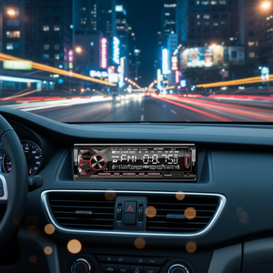 新型1DINカーステレオ<span class=keywords><strong>MP3</strong></span>オートラジオプレーヤー、Bluetooth、SD、USB、<span class=keywords><strong>MP3</strong></span>、MMC、<span class=keywords><strong>WMA</strong></span>、2つのUSB、Aux入力レシーバー搭載 - Product Image 2