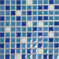 Glas Stein Mosaik fluor zierende Pool fliesen Geeignet für Innen-und Außen leuchtende Pool fliesen Mosaik fluor zierend