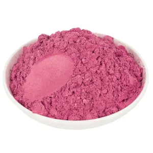 LB418玫瑰红10-60um云母颜料粉，pearrescent彩色颜料