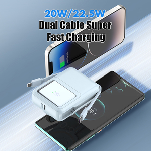 แบตสำรองสำหรับโทรศัพท์แบบพกพาขนาดเล็กระบบแม่เหล็ก WST 15W 10000mAh PD20W ได้อย่างรวดเร็วกำลังเป็นที่นิยมใหม่ - Product Image 6