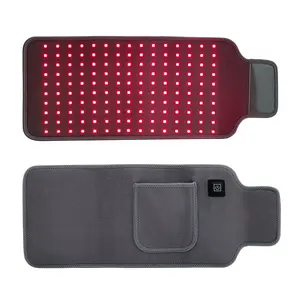 Portátil 650nm Low Led Soft & 850nm Red Infrared Light Massage Belt Grado médico Red Nir Light Therapy para el cuerpo