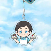 Pendentif personnalisé de personnage d'anime, breloque de téléphone créative en acrylique, accessoire de merchandising d'anime de dessin animé