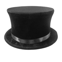 Costume de magicien pour adultes, chapeau pliable et pliable, pour danseuses adultes