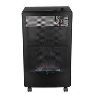Chauffage infrarouge portable au propane 4200W à 3 niveaux de chaleur avec brûleur en céramique pour usage domestique, industriel, VR et automobile - Design fin et peu encombrant