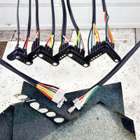 2A Connecteur magnétique étanche à broche Pogo Boîtier en nylon 2P 3P 4P 5P 6P 2.54 MM Prise d'alimentation CC à ressort mâle à femelle