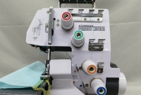 Offre Spéciale : Machine à Coudre Surjeteuse Mini Multifonctionnelle JUKKY434 3/4 Fils, Grise, Portable, Idéale pour la Maison, Excellent Rapport Qualité-Prix