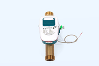 Meter Air Ultrasonik Kuningan 4G Prabayar dengan Koneksi Berulir IP68 Proteksi Tinggi OEM ISO 4064 Kelas B