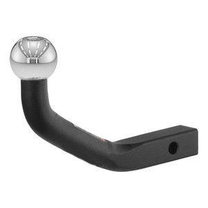 Attelage de remorque Curt Euro, tête à boule de 2 pouces, acier au carbone noir thermolaqué, pour récepteur de 1-1/4 pouces - Product Image 2