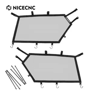 NiceCNC Door Scratch Prevention Window Nets Shade Shield Net For Can-Am Maverick X3 R RR