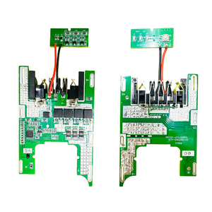 Boîtier de remplacement pour batterie avec <span class=keywords><strong>BMS</strong></span> <span class=keywords><strong>5S</strong></span> <span class=keywords><strong>18V</strong></span> 20V 20A, carte de protection de chargeur de batterie Li-ion pour outils électriques DEW DWT DCB200 - Product Image 1