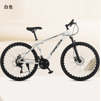 Vente en gros 24 pouces 26 pouces adulte VTT 21 vitesses amortisseur fourche multicolore en option unisexe universel vélos de sport