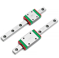 HIWIN MGN MGW 7 9 12 15 C H Bloc de glissière miniature, rail de guidage linéaire miniature