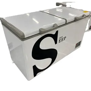 368L Venta caliente Productos Refrigerador Al Aire Libre Fácil de limpiar Congeladores de pecho profundo