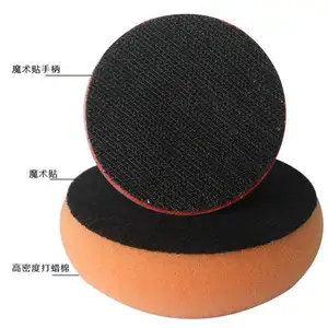 Customizable shape wholesale foam wax pad car tire dressing foam applicator tire waxing sponge pad
