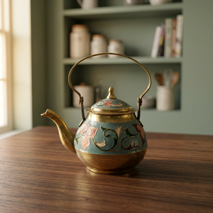 กาน้ำชาทองเหลืองแท้ - Product Image 2