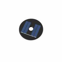 Panel Surya Epoxy Tanpa Bingkai Bulat Kustom FOLDSUN Diameter 46,5mm 2V Efisiensi Tinggi Ramah Lingkungan Modul PV Mono