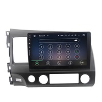 10,1 Zoll 1din Android 10 Auto DVD-Player für Honda CIVIC 2006-2011 Quad Core GPS Navigation Autoradio Multimedia Stereo Wifi BT