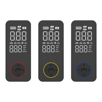 Nouvelle pompe à air numérique électrique 11,1 V avec ou sans fil pour pneus de vélo/voiture, gonfleur de pneus portable, lumière LED, matériau ABS