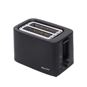 <span class=keywords><strong>Grille</strong></span>-<span class=keywords><strong>pain</strong></span> mural en métal 2 fentes 700W avec contrôle électronique variable de la minuterie, bac à miettes amovible et facile à nettoyer - Product Image 2