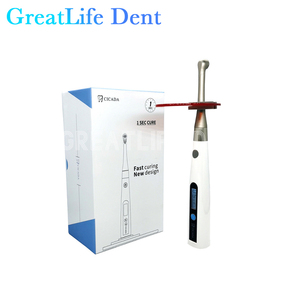 Lampe de photopolymérisation dentaire LED Greatlife <span class=keywords><strong>Dent</strong></span> 1 seconde, haute puissance, lumière bleue, avec tête métallique durable pour usage clinique - Product Image 2