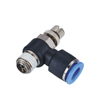 Vanne de régulation pneumatique pour le débit d'air, neuve, raccords pour les industries de la restauration et de l'imprimerie