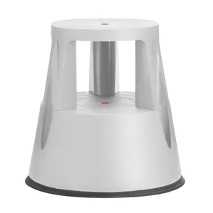 TWINCO Plastic 2 Step <strong>Stool</strong> <strong>with</strong> <strong>Wheels</strong> - Product Image 1