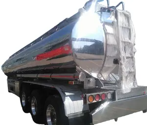 25 alüminyum tekerlekli römorklar sıvı dizel yağ depolama tankları dubai'de satılık 30 ton yakıt tankı römorku yakıt tanker römorku