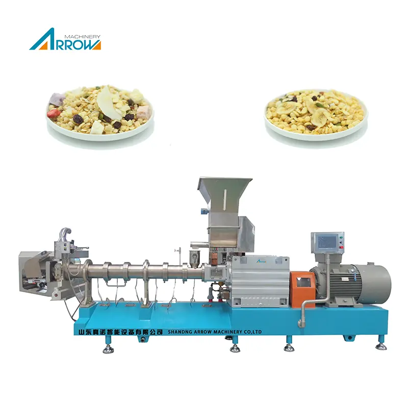 Produktions linie für Cornflakes Hersteller von Maschinen zur Herstellung von Frühstücks flocken