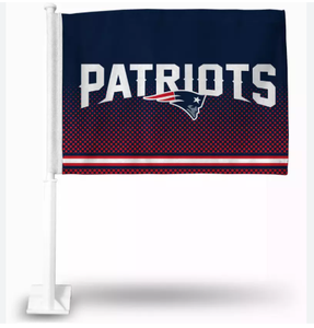 Bendera Dekorasi Mobil Tim Grosir Kustom New England Patriots Desain Dua Sisi Berkualitas Tinggi 30*45cm Promosi Bendera Mobil - Product Image 5