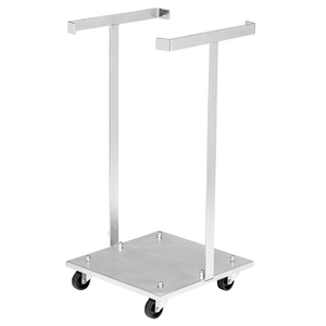 Support pour sacs <span class=keywords><strong>poubelle</strong></span> JH-Mech avec couvercle <span class=keywords><strong>sur</strong></span> roulettes, support durable pour sacs <span class=keywords><strong>poubelle</strong></span> publics, support pour sacs <span class=keywords><strong>poubelle</strong></span> en métal avec roulettes - Product Image 2