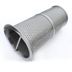 Tùy chỉnh 100 micron dây thép không gỉ lưới xi lanh màn hình lọc ống màn hình - Product Image 5