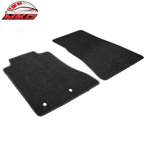 Tapis de sol pour Ford Mustang 15-24, velours noir, avant, antidérapants, 2 pièces - Product Image 3