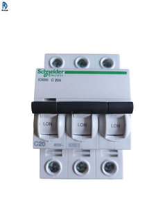 Disjoncteur miniature IC65N 3P C20, disjoncteur de surcharge, disjoncteur basse tension, 3 pôles, 20A - Product Image 1