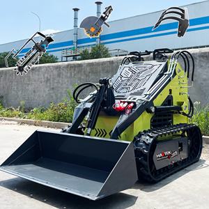 मुफ्त शिपिंग चीनी-निर्मित स्किड स्टीड लोडर निर्माण के लिए क्रॉलर लॉडर्स क्रॉलर लोडर काम करना आसान है - Product Image 1