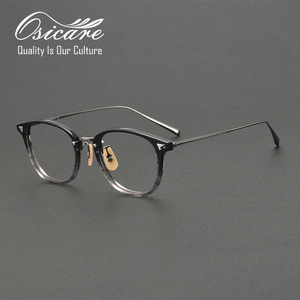 Lunettes De luxe Gafas De Reading Lentes Ordinateur <span class=keywords><strong>Optique</strong></span> Eye Designs Lentes De Titan Hommes Lunettes Titane Acétate Cadres - Product Image 3