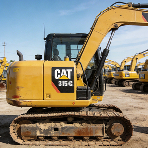 Excavadora de cadenas Caterpillar 316GC usada, en estado original, pocas horas de trabajo, rentable, con abundantes repuestos. Pequeña. - Product Image 2