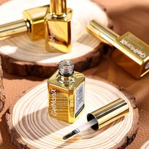 Vernis à ongles UV gel de qualité supérieure Hanyi sans HEMA, étiquette privée personnalisée, finition chromée mate de luxe, couche de <span class=keywords><strong>base</strong></span> et de finition - Product Image 5