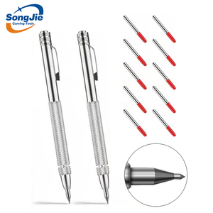 Versatile Easy-grip Hand <strong>Etching</strong> <strong>Tools</strong> with Replaceable Bits for Stone Carving Hobbyist Crafts Manual Engraving Pen - Product Image 2