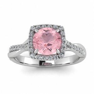 Quartz rose brillant, chakra cristallisé, quartz rose poli, lavande, quartz rose lavande - Product Image 4